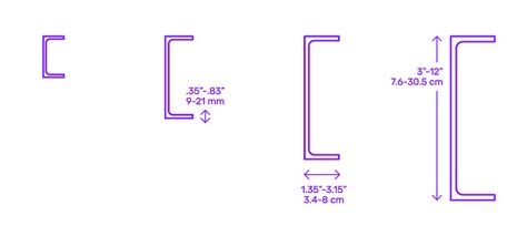 U Channel Standard & Custom Sizes 